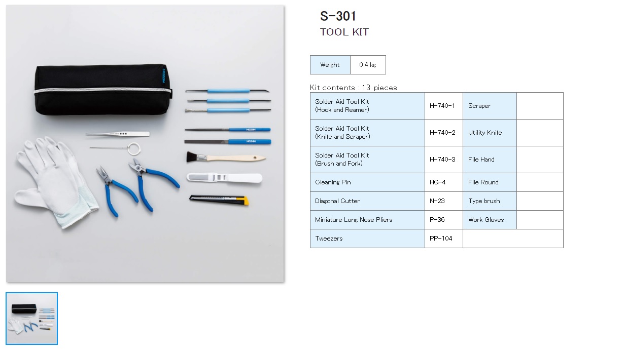 Ichiban Precision Sdn Bhd - Hozan - HOZAN TOOL KIT